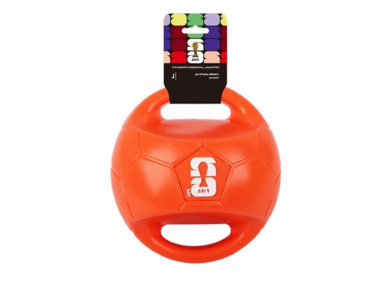 Brinquedo Cão Afp Mundial Bola Com Pega 19Cm