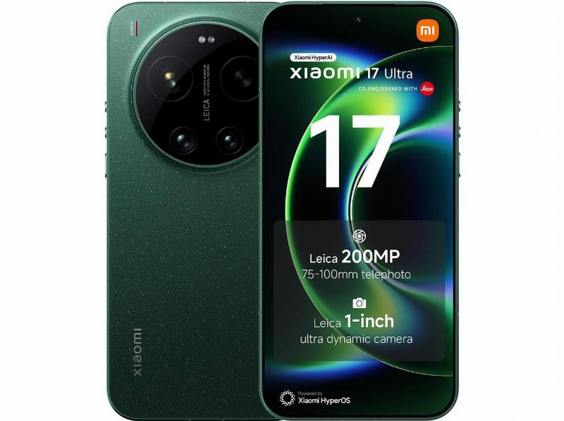 Smartphone Xiaomi 17 Ultra 16/512Gb Starlit Green