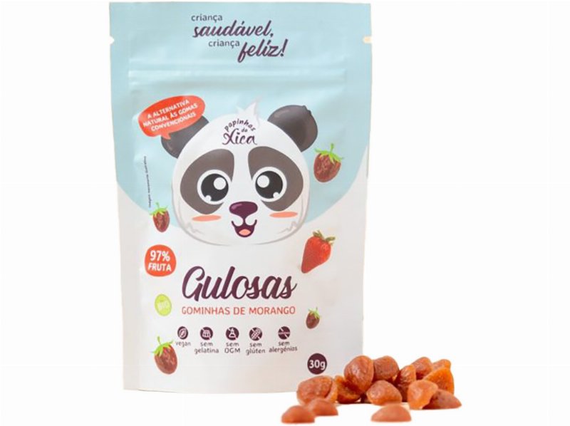 Gomas Papinhas Da Xica Morango Bio 30 g