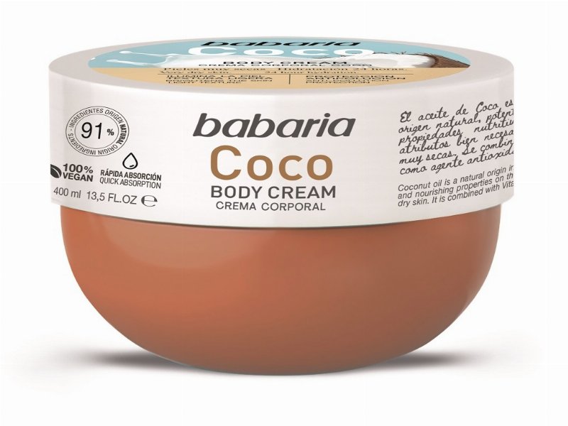 Creme Corpo Babaria Coco 400 ml