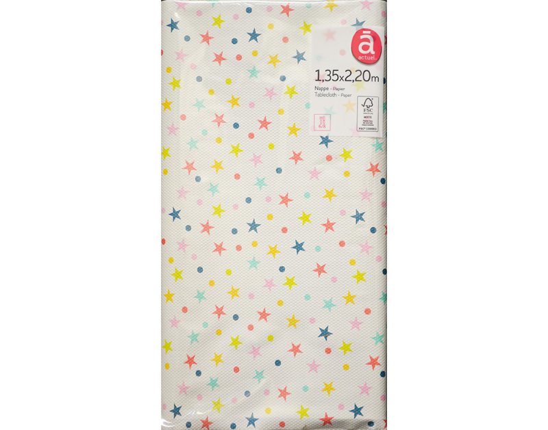 Toalha Descartável Actuel Papel Infantil 1.35X2.2M