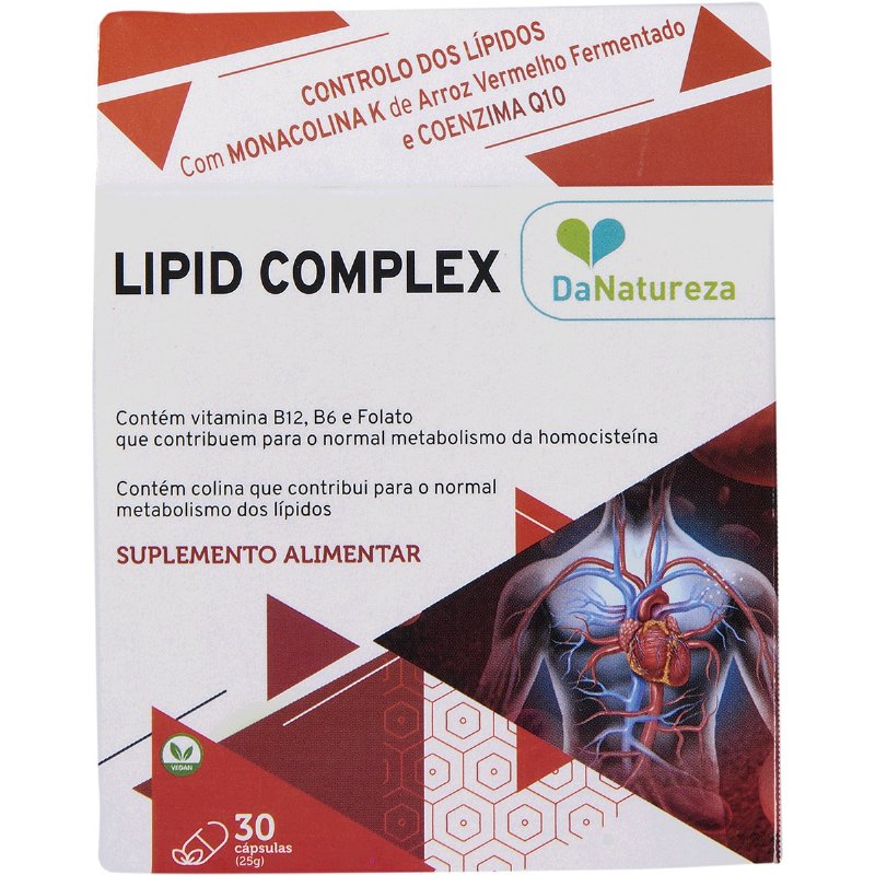 Suplemento Alimentar Lipid Complex Vegan 30 cápsulas