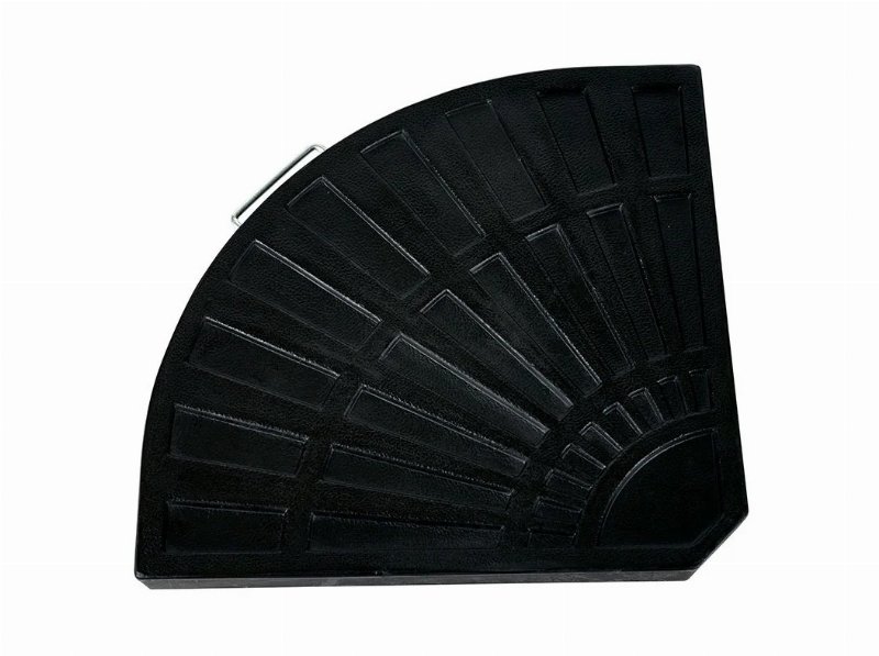 Base Chapéu De Sol Gardenstar Resina Preto 12 kg