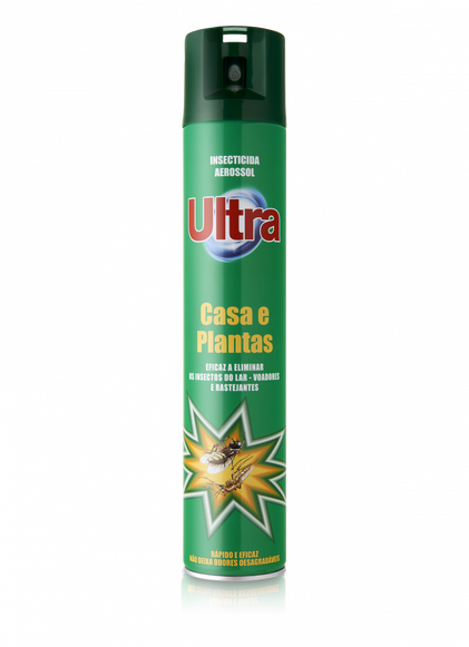 Inseticida Em Spray Casa E Plantas Ultra 0.5L