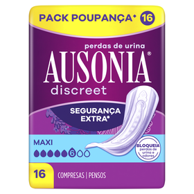 Pensos Incontinência Discreet Maxi Ausonia Discreet 16 Un