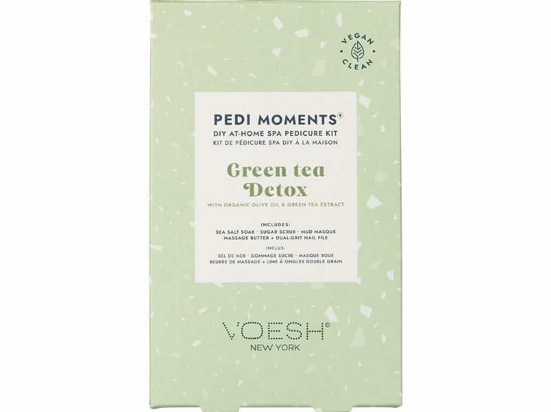 Kit Pedicure Voesh Ny Pedi Moments Green Tea +Lima