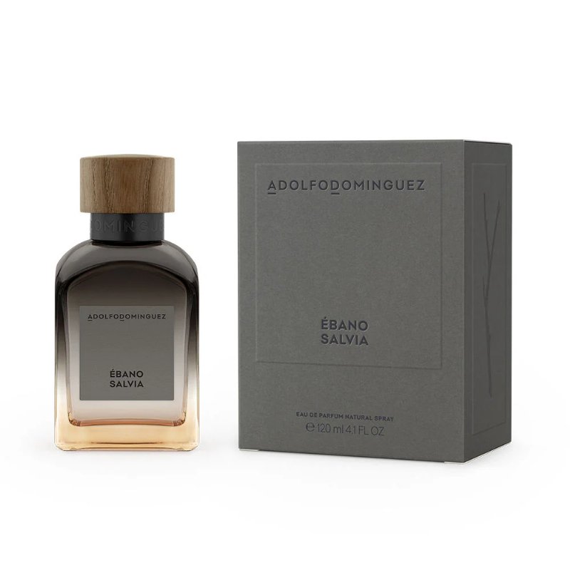 Adolfo Dominguez Ébano Salvia Eau De Parfum Vaporizador 120 ml