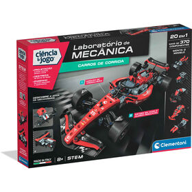 Clementoni - Kit Laboratório De Mecânica Carros De Corrida