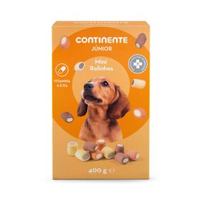 Snack Para Cão Júnior Mini Biscoito Continente 400 g