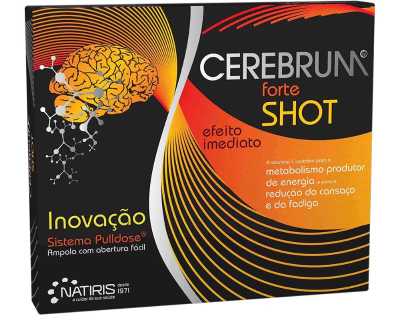 Suplemento Cerebrum Forte Shot 8 Ampolas