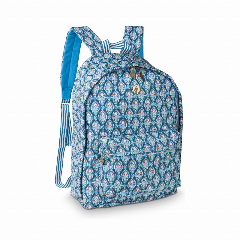 Ambar Mochila Escolar Azul Pip Studio