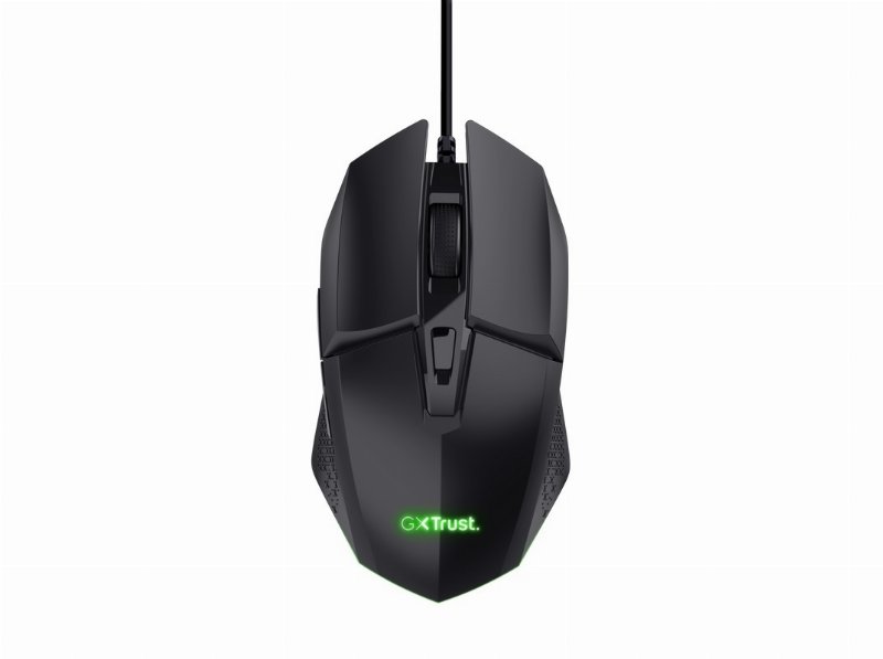 Rato Gaming C/ Fios Trust Gxt109 Preto 6400 Dpi