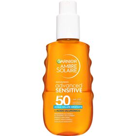 Protetor Solar Água Sensitive Advanced Fps 50 Garnier Ambre Solaire  150 ml
