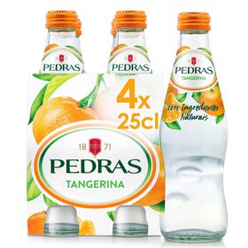 Água Com Gás Tangerina Pedras Salgadas 4 X 25 cl
