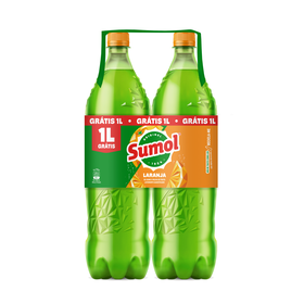Refrigerante Com Gás Laranja Sumol 2 X 1,75 Lt