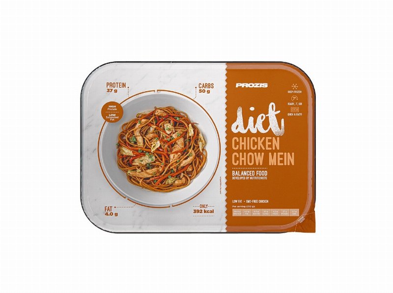Refeição Prozis Diet Frango Chow Mein 310 g