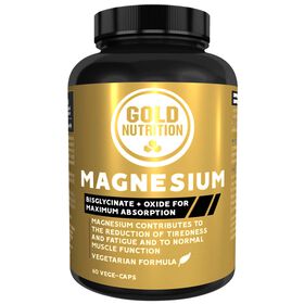 Magnésio 600 Mg Cápsulas Gold Nutrition 60 Un