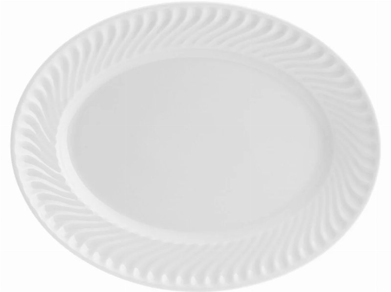 Travessa Sagres Vista Alegre Branco Porcelana Ø34.4Cm