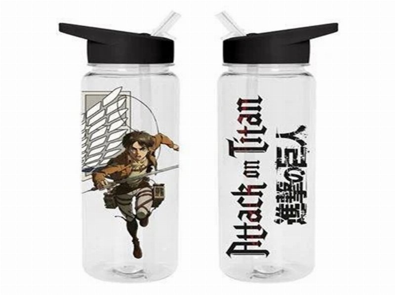 Garrafa Plástico Attack Titan