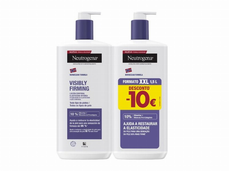 Loção Corpo Neutrogena Visibly Renew 2X750 ml