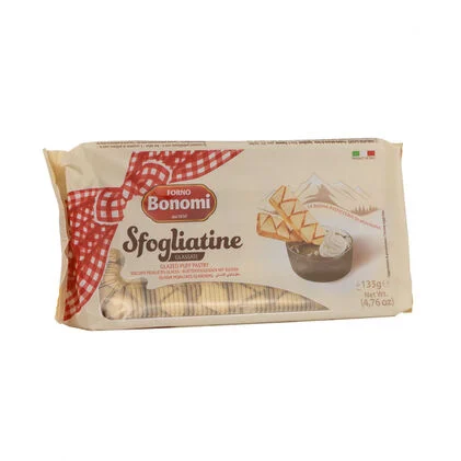 Biscoitos Folhados Sfogliatine Bonomi 0.135Kg