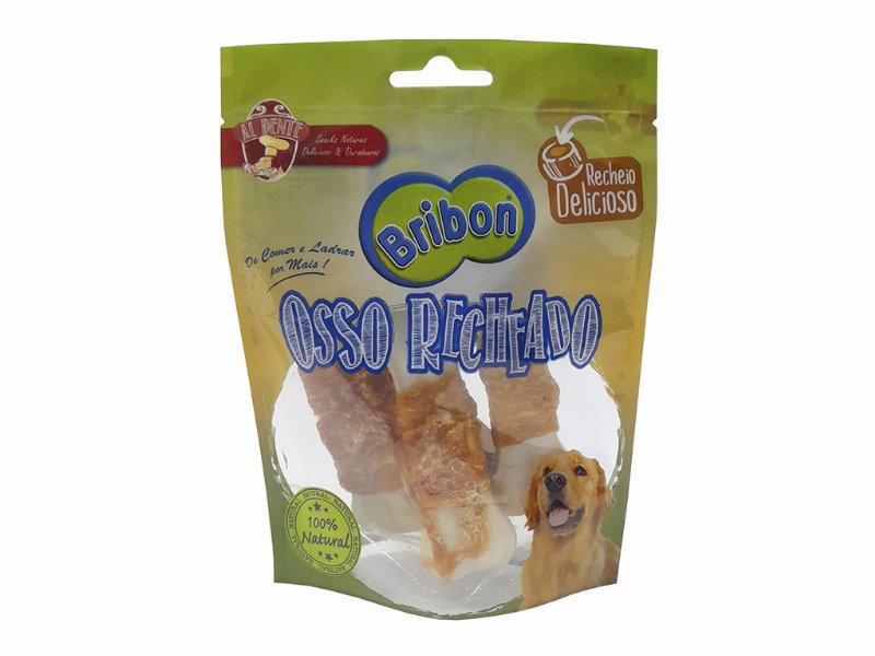 Osso Recheado Bribon Al Dente M Pack 3 Unidades