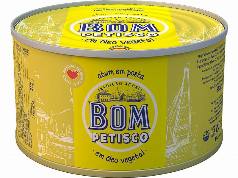 Atum Em Óleo Bom Petisco 385(251)G