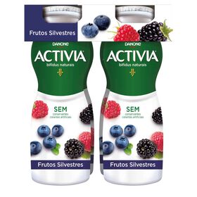 Iogurte Líquido Bifidus Frutos Silvestres Activia Danone 620 gr (4 Un)