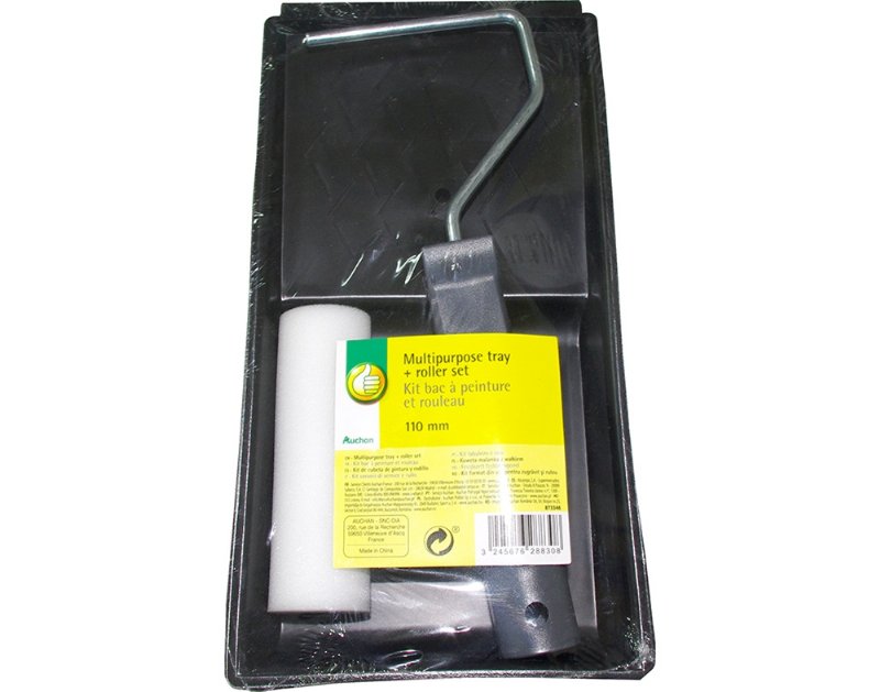 Tabuleiro Com Mini Rolo Polegar 110Mm