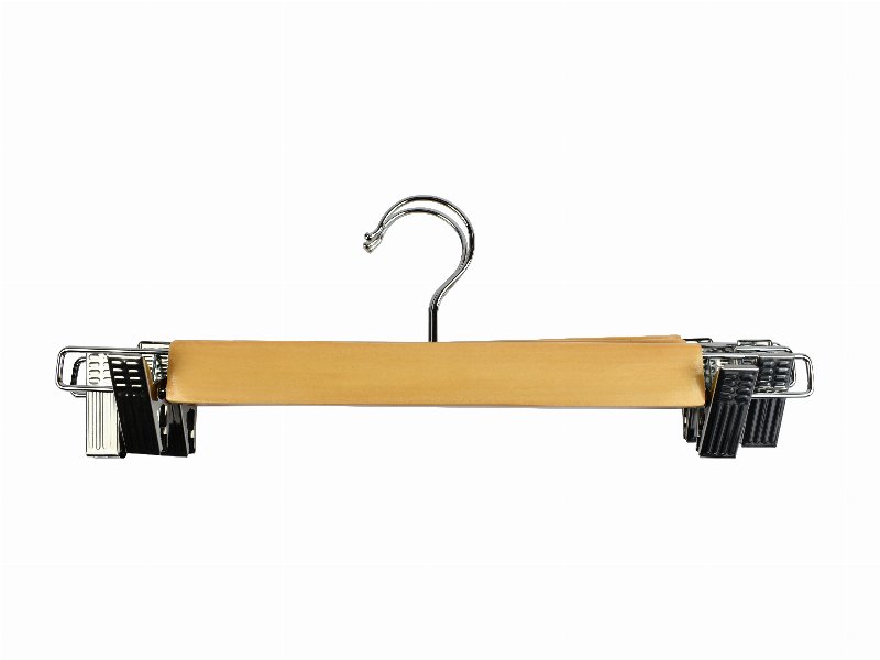 Conjunto 3 Cabides Actuel Madeira Com Pinças
