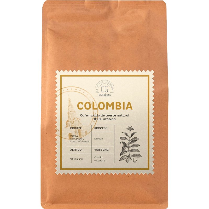 Café Moído 100% Arábica Da Colômbia 250 g