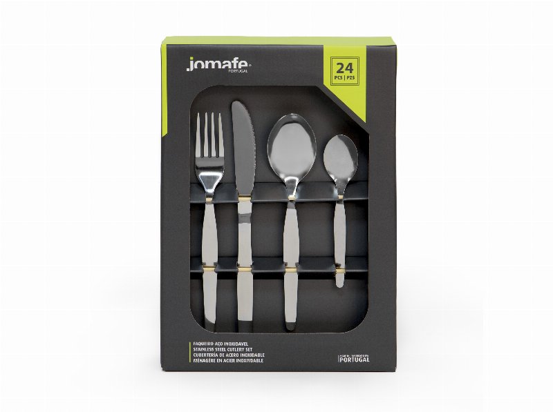 Faqueiro Basic Jomafe Polido 24 Peças