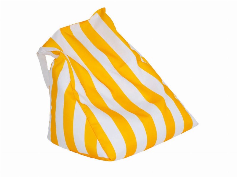Almofadão De Praia Saurium Amarelo 50X40Cm