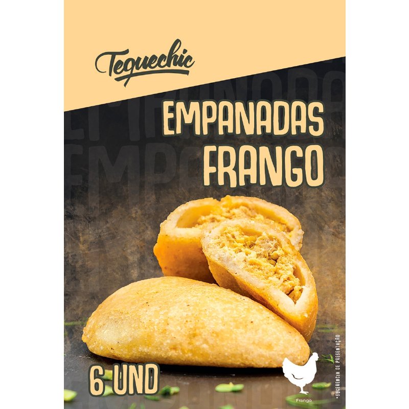 Empadas De Frango 6 unidades