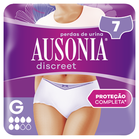 Cuecas Incontinência Discreet Normal L Ausonia Discreet 7 Un