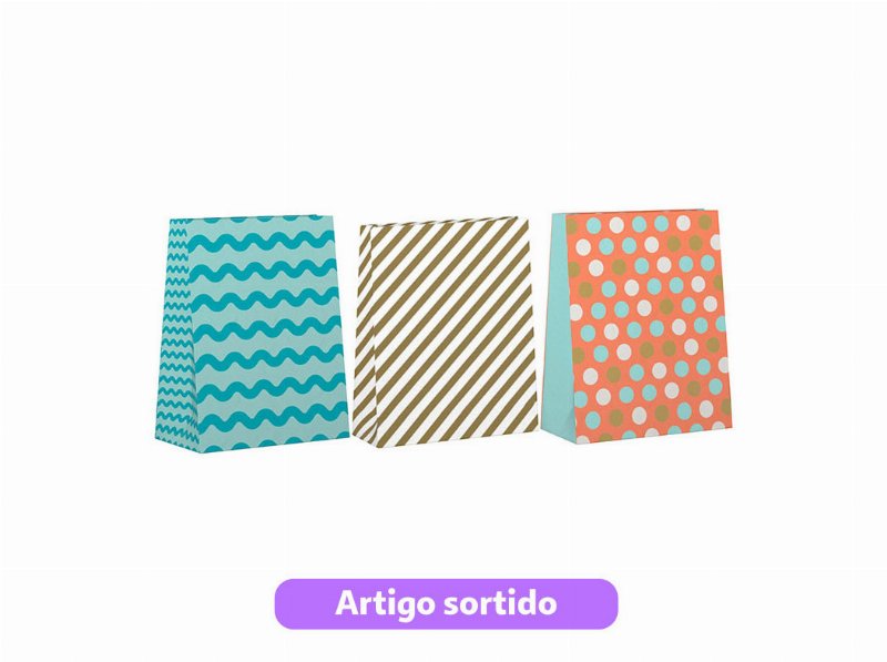 Saco Para Presente Polegar Tamanho S Modelos Sortidos