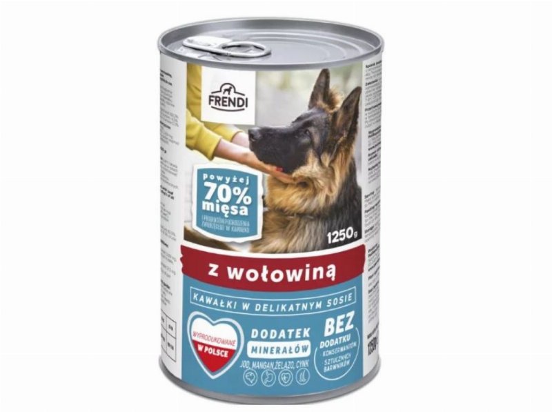 Comida Húmida Cão Frendi Molho Vaca 1250 g