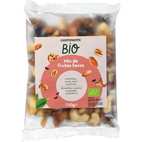 Mix Amêndoas, Noz, Caju E Arandos Biológico Continente Bio 150 gr
