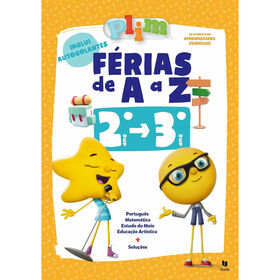 Plim! Férias De A A Z - 2.º > 3.º Ano - 2023