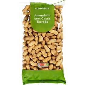 Amendoim Torrado Com Casca Continente 500 gr