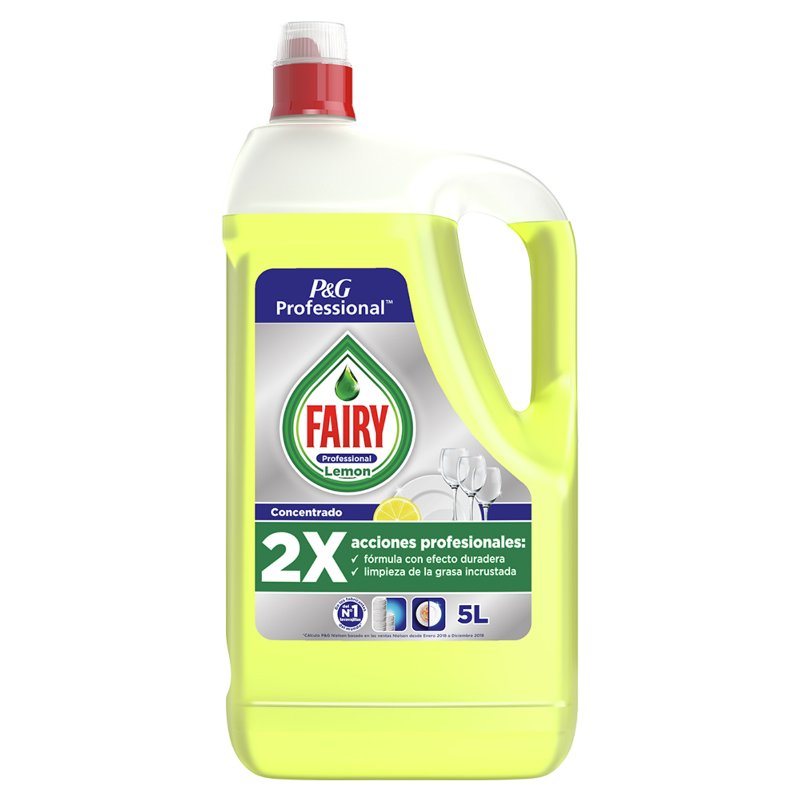 Detergente Lava Loiça Limão 5 l Fairy