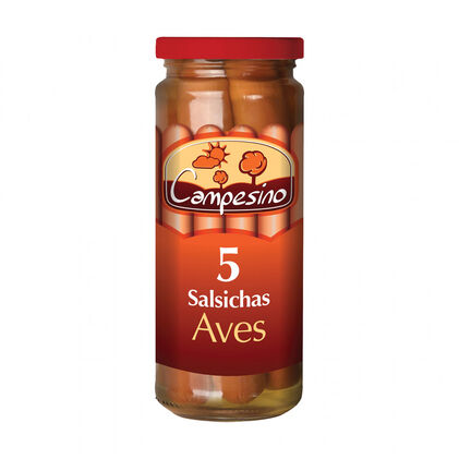 Salsichas De Aves Frasco Campesino 0.225Kg
