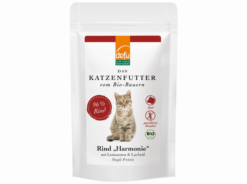 Comida Húmida Bio Gato Defu Bovino Harmony 85 g