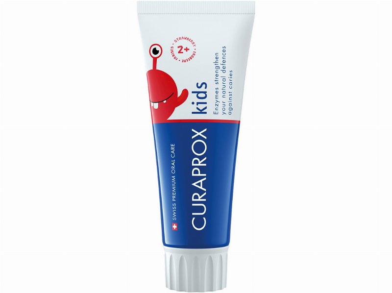 Pasta Dentes Curaprox Kids 950 Morango 60 ml