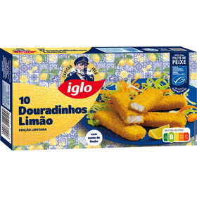 Douradinhos De Peixe Com Sumo De Limão Capitão Iglo 250 gr (10 Un)