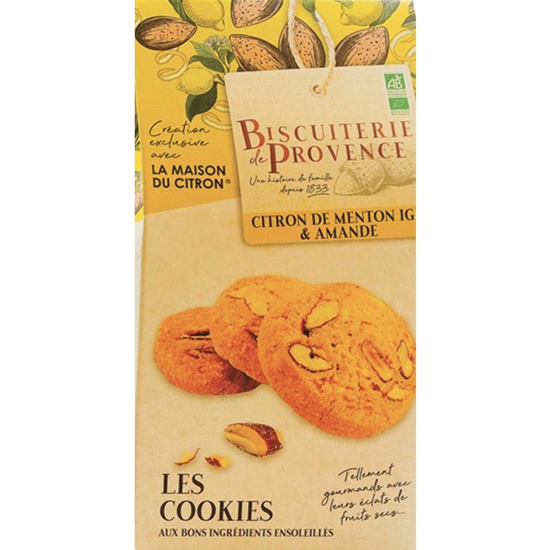 Les Cookies Bolachas Com Amêndoa E Limão 120 g