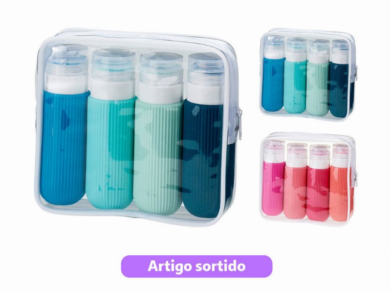 Frascos De Viagem 5 Peças 2 Modelos Sortidos