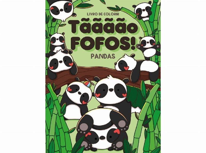 Livro Tãããão Fofos - Pandas