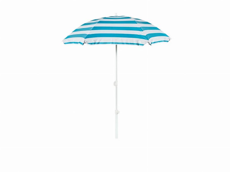 Chapéu De Sol Gardenstar Branco/Azul 157Cm Uv50