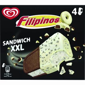 Gelado Sandwich Xxl Filipinos Olá 520 ml (4 Un)